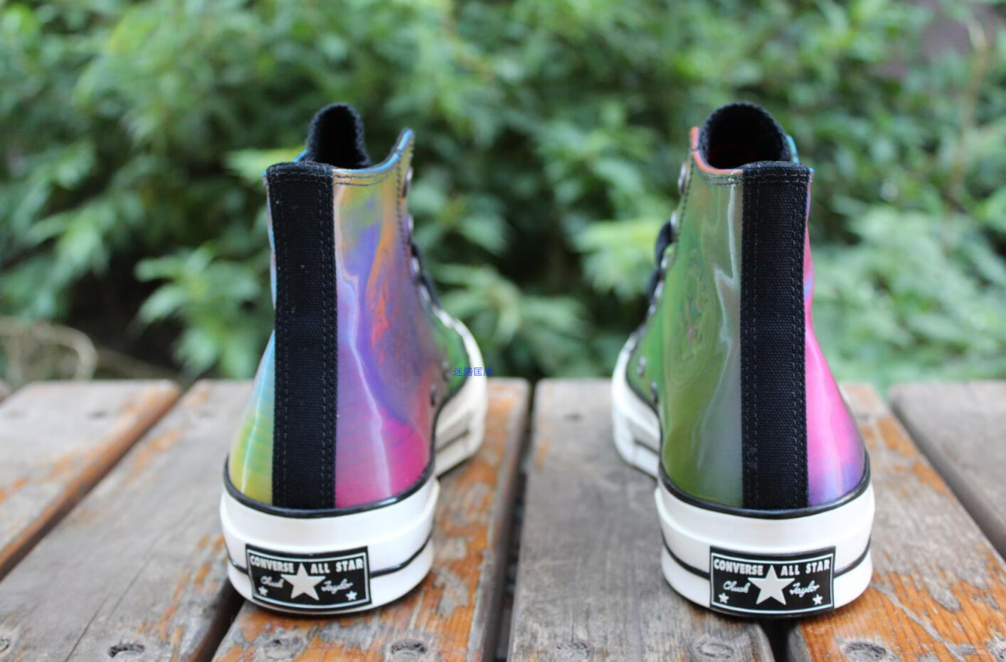 匡威(converse)炫酷变色龙1970三星标渐变炫彩高帮男女同款帆布鞋