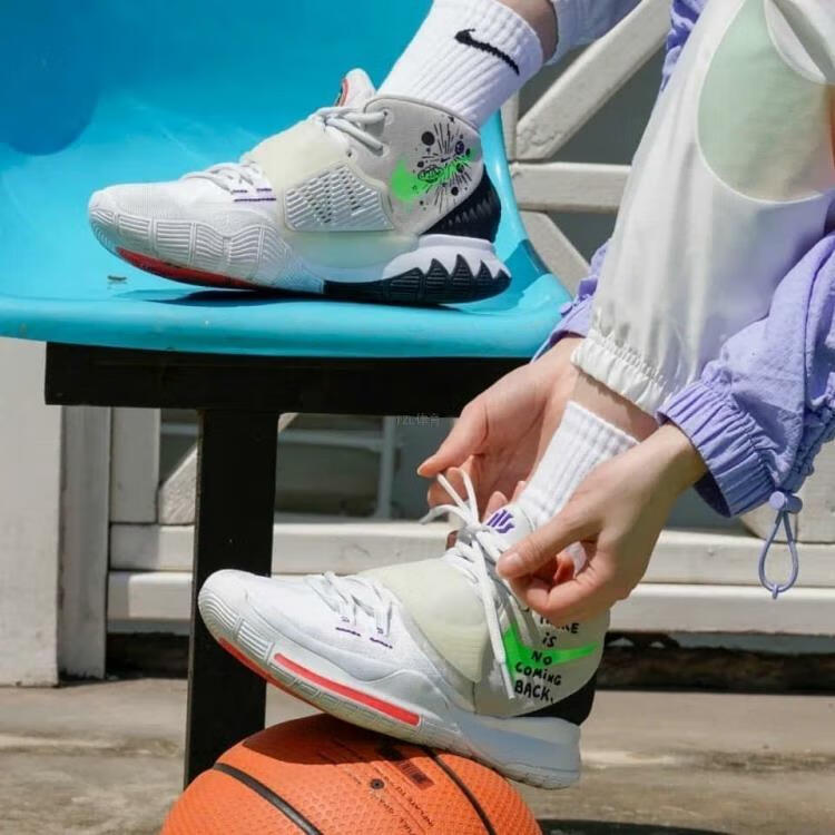 kyrie6 南海岸奥利奥cny白绿夜光男女实战靴气垫缓震篮球鞋 治愈世界