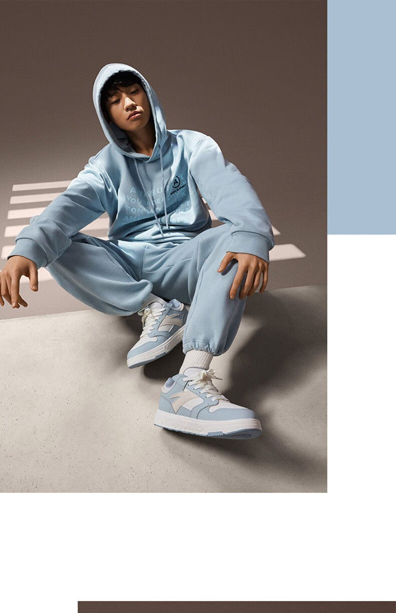 同款】安踏街顽系列丨经典板鞋男女2022情侣休闲鞋子明星同款运动鞋