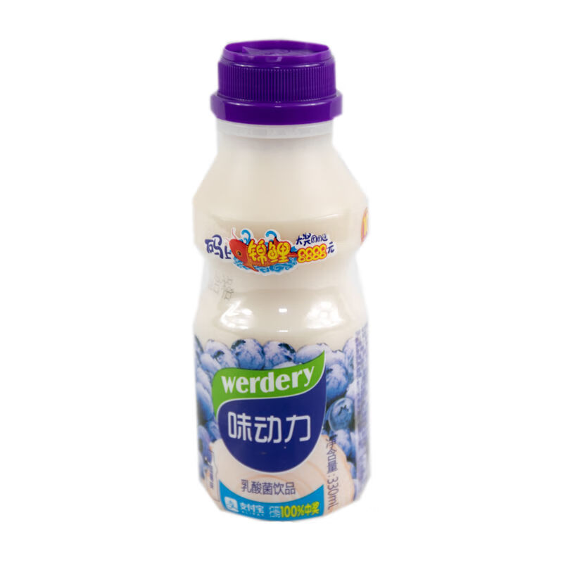 味动力330ml乳酸菌饮品儿童原味早餐酸牛奶整箱饮料混合口味6瓶