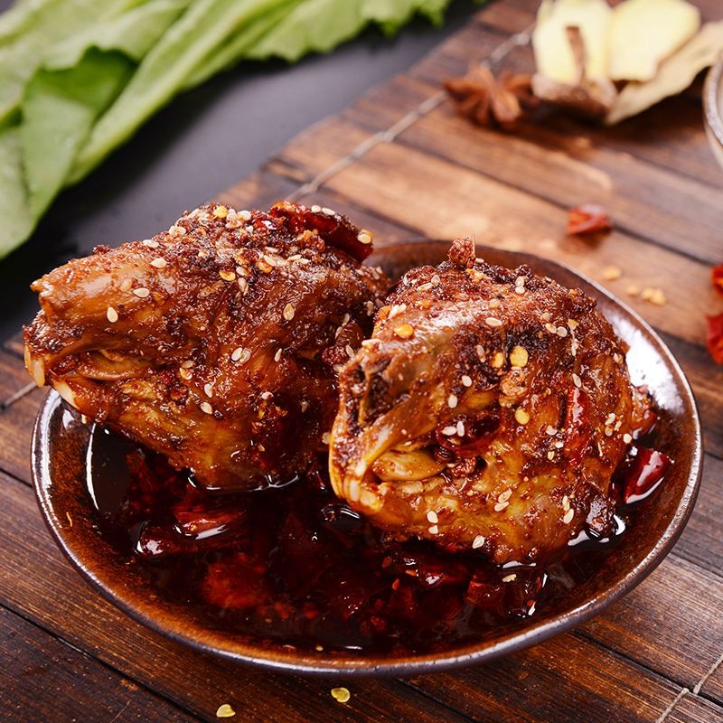 轻恋顺丰兔头新鲜现杀活兔兔子头农家兔脑麻辣兔头冷冻25kg5斤