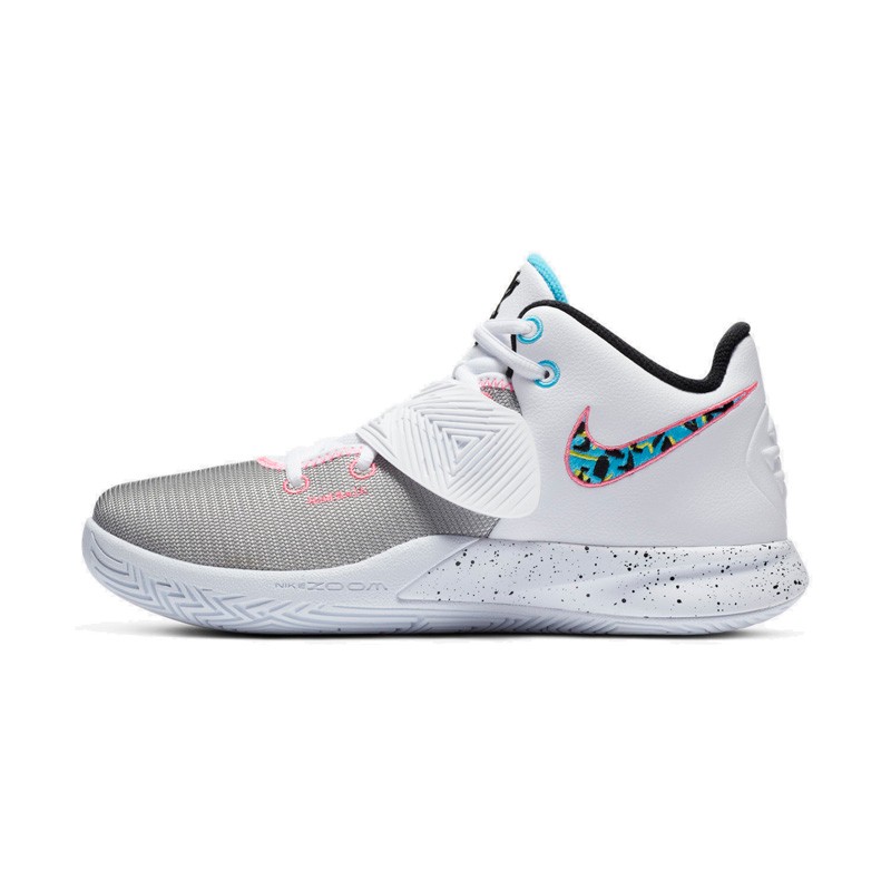 耐克nikekyrieflytrap3ep欧文6简版白蓝白黑篮球鞋男鞋cd019140042