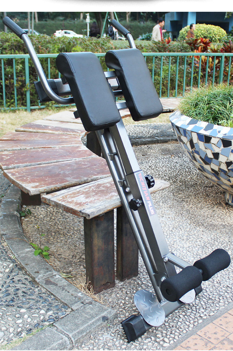 家用罗马椅山羊挺身器折叠可调节多功能哑铃凳腿背部肌肉健身器材