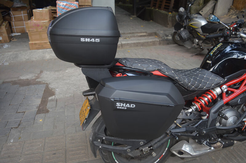 适用于贝纳利302夏德边箱黄龙300边箱侧箱后备箱尾箱302s快拆三箱架