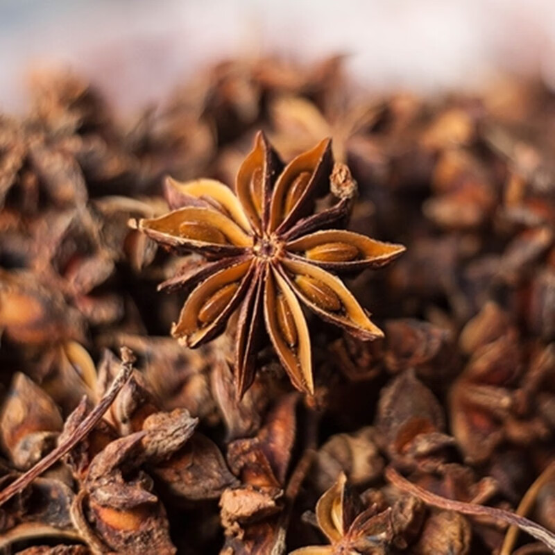 八角新货大料八角茴香大茴广西大红中药材香料调料大全干货50克