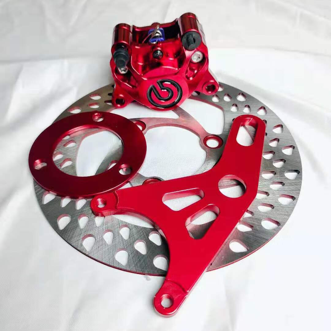 电车改装布雷博刹车卡钳小螃蟹卡钳后碟刹套装小龟王战速小牛通用电摩