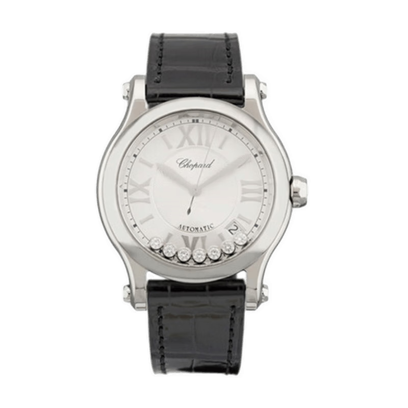 萧邦 happy sport 快乐钻系列 女士自动机械腕表 活彩钻石 278573