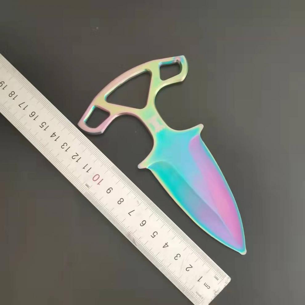 刀暗影双匕游戏实物未开户外模型金属合金玩具不开的暴怒野兽崭新出厂