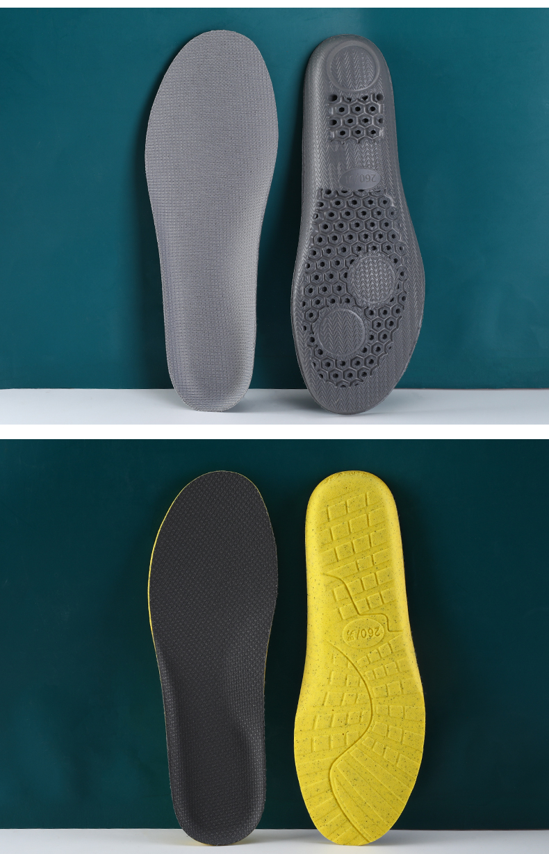 户外运动鞋垫男减震高弹吸汗透气厚速干登山跑步军训徒步鞋垫速干登山