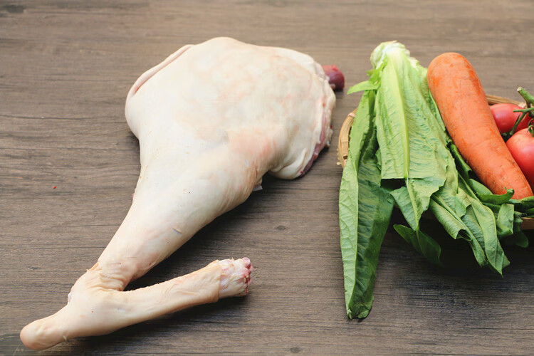 带皮羊腿6斤包装3000g羊后腿羊前腿农家散养山羊腿肉新鲜羊肉带皮后腿