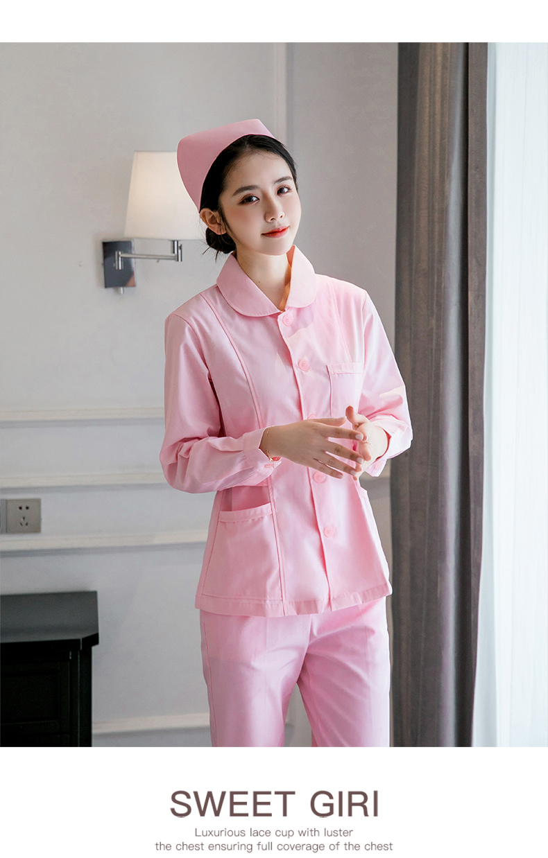 养老护理员服装养老院护工工作服护士服短袖女夏装两件套医生分体套装