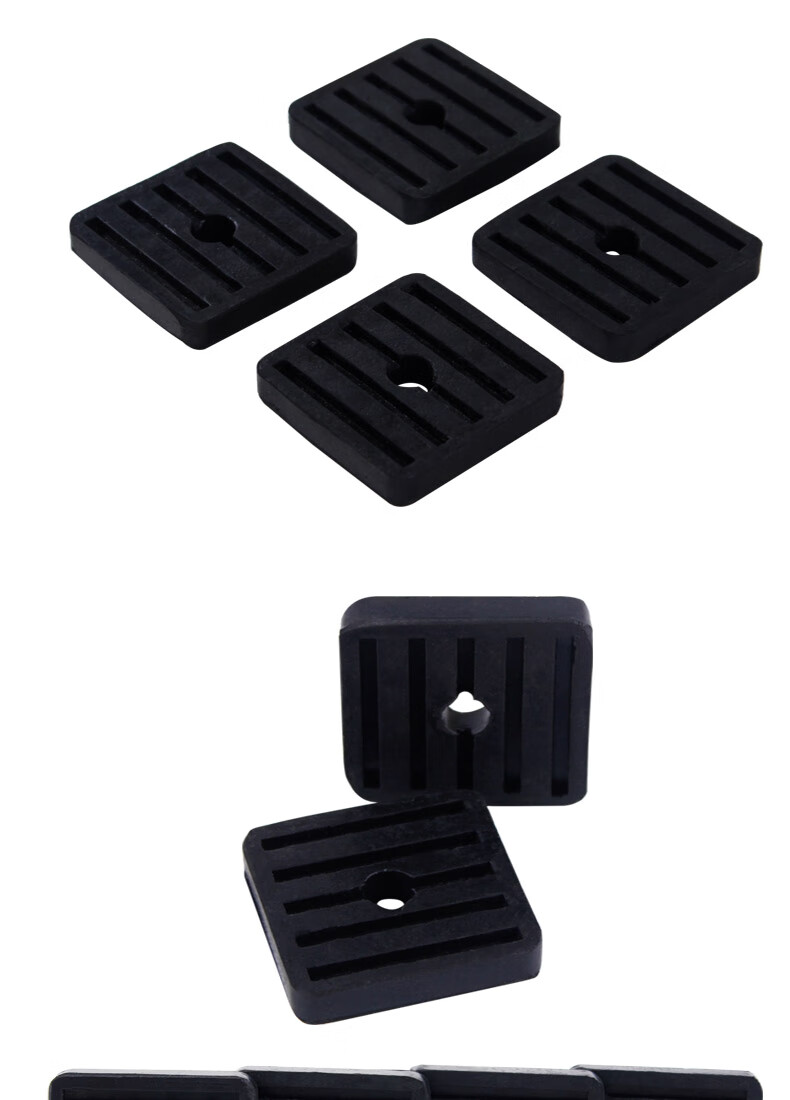 通用空调室外机支架橡胶垫空调减震垫中央空调底座胶垫空调落地架