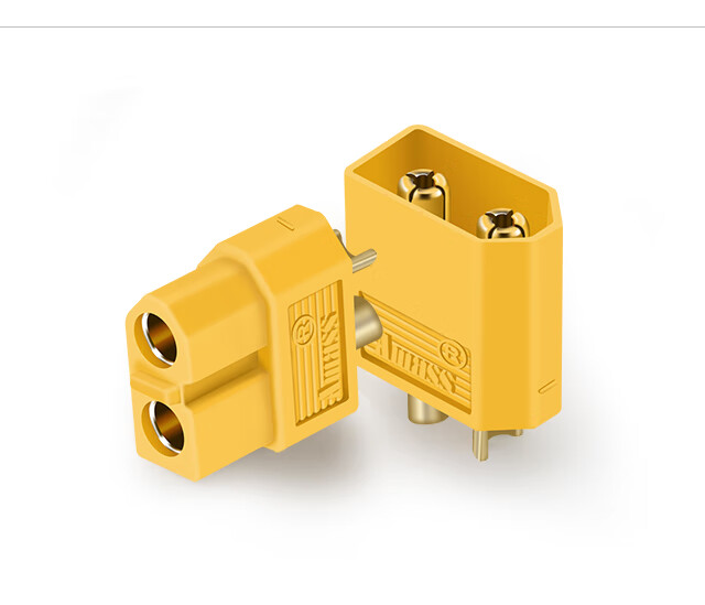 60xt60插头模型航模插头xt60t插头接口连接器四多轴大电流接头母头1