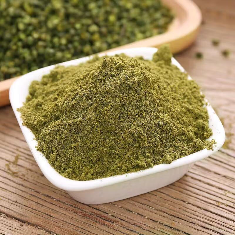 四川青花椒粉青麻椒粉麻辣烫酒店餐馆家用专用青麻椒粉100g