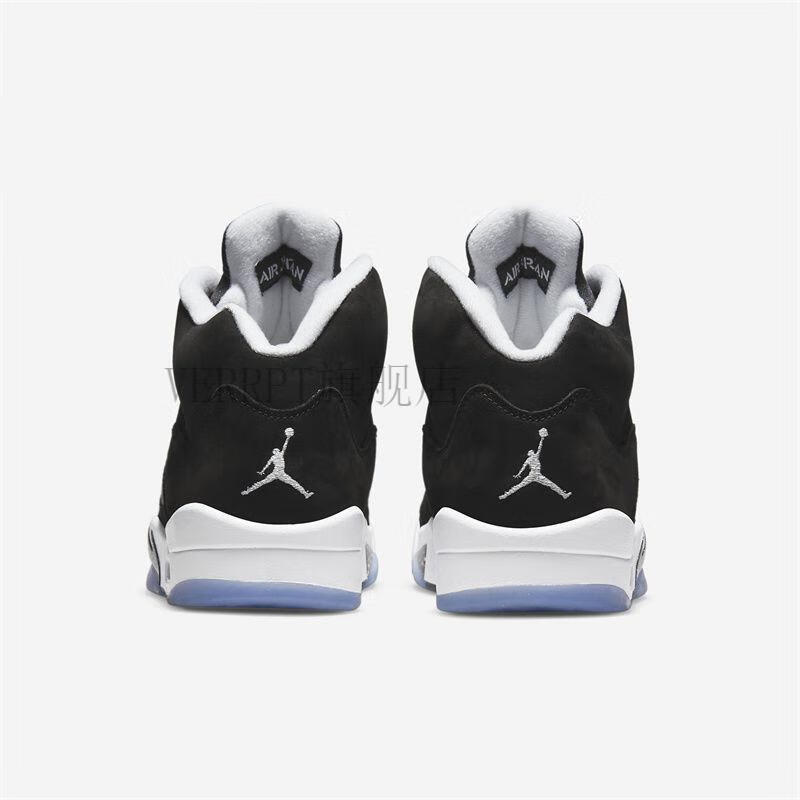 【官方旗舰店】air low aj5黑蓝赛车蓝高帮男女运动跑步休闲篮球鞋子