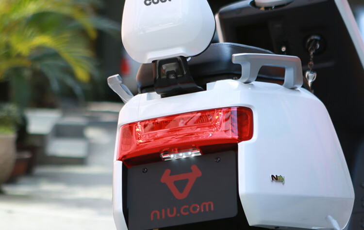 适用于小牛电动车m1m 靠垫后支架改装配件 【小牛靠背】小牛m1蓝色