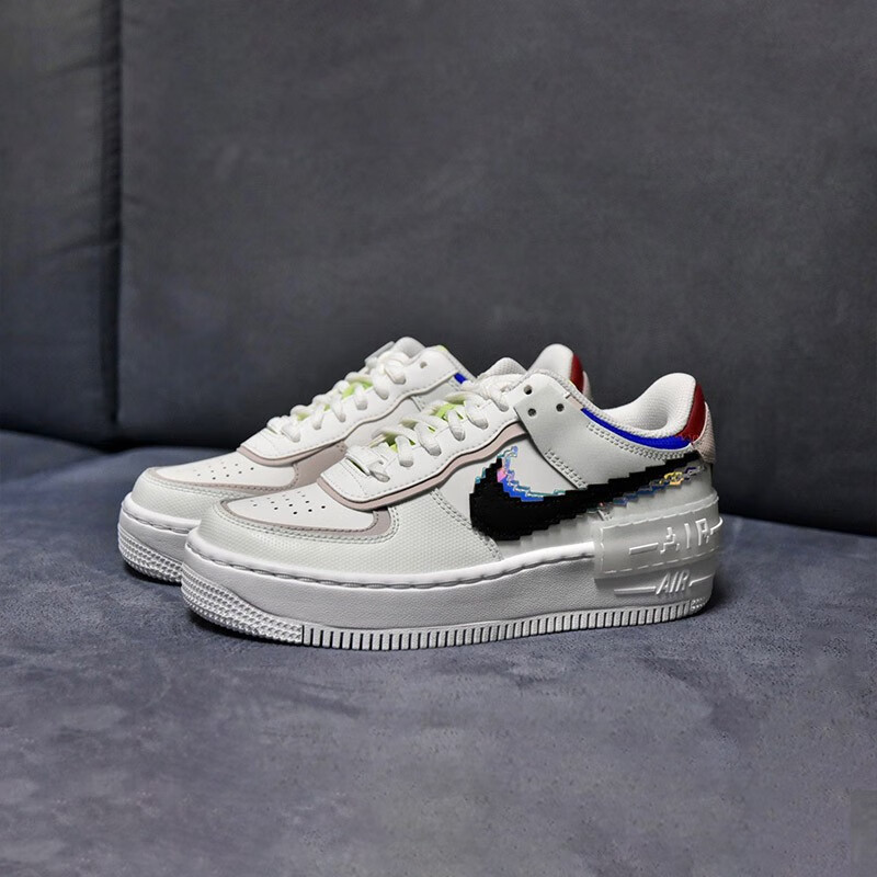 耐克女鞋nikeaf1空军一号airforce1shadow马卡龙时尚潮流运动休闲鞋ci