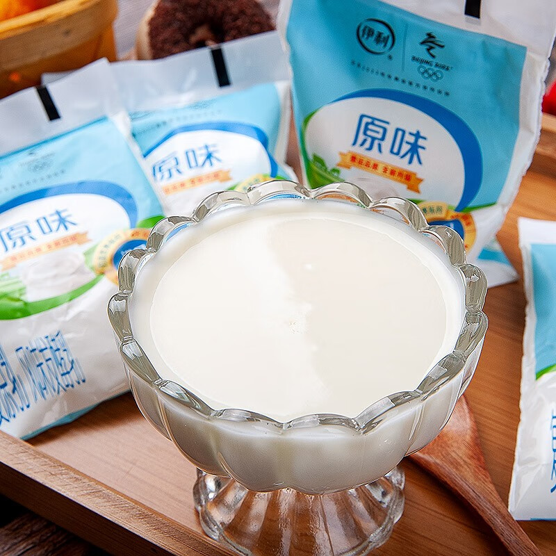 【发顺丰】伊利风味发酵乳酸奶100g袋/原味红枣营养早餐发酵乳袋装