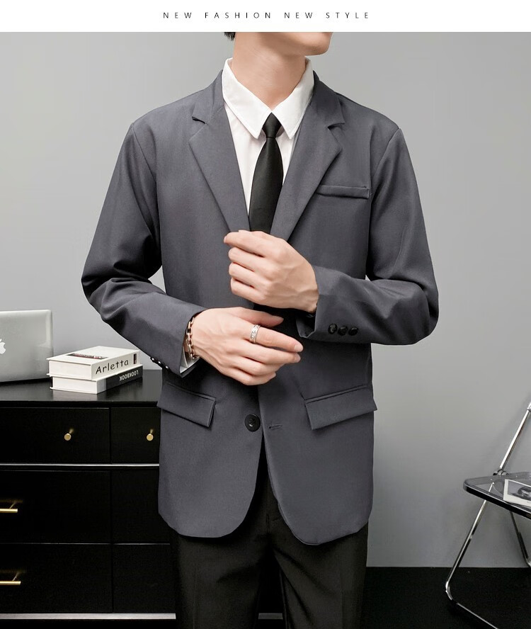 凡客诚品西服套装男大学生正装教师面试男西装外套秋冬职业装工作服易
