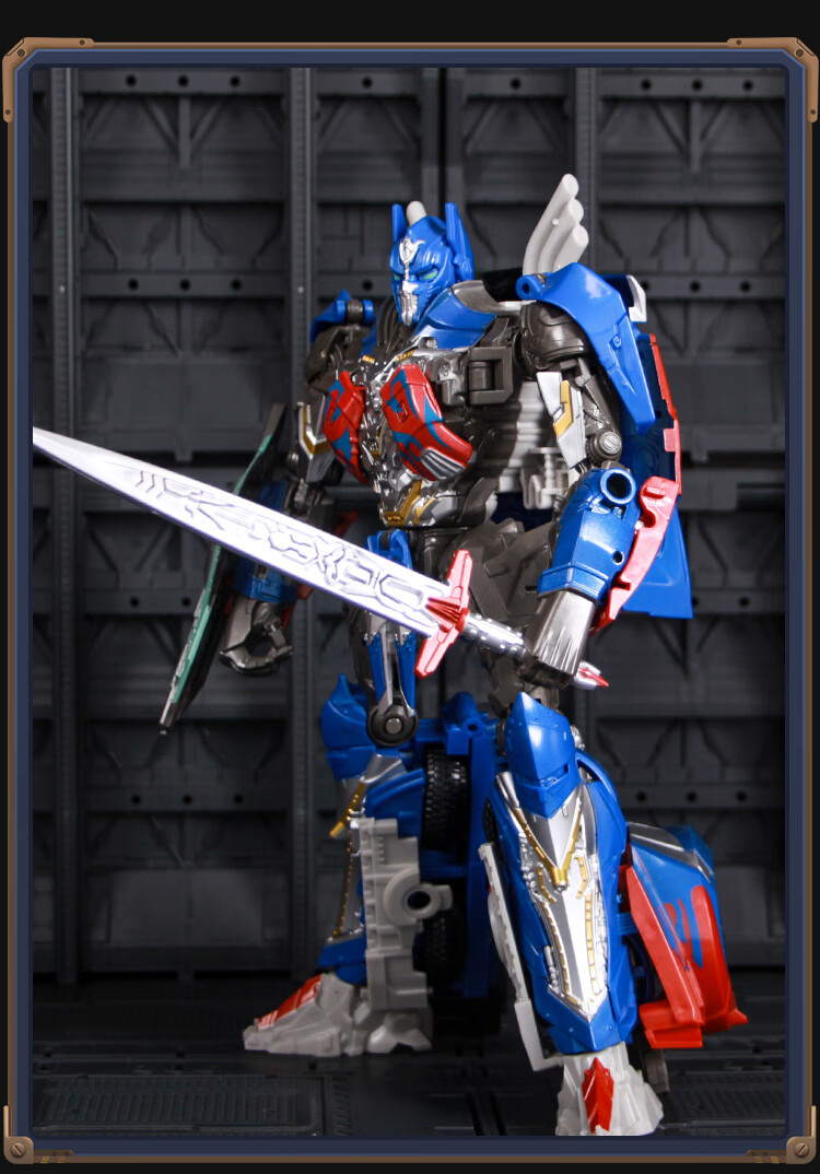 机器人汽车合金黑曼巴恐龙钢索 【合金版】擎天柱战士-25厘米【图片