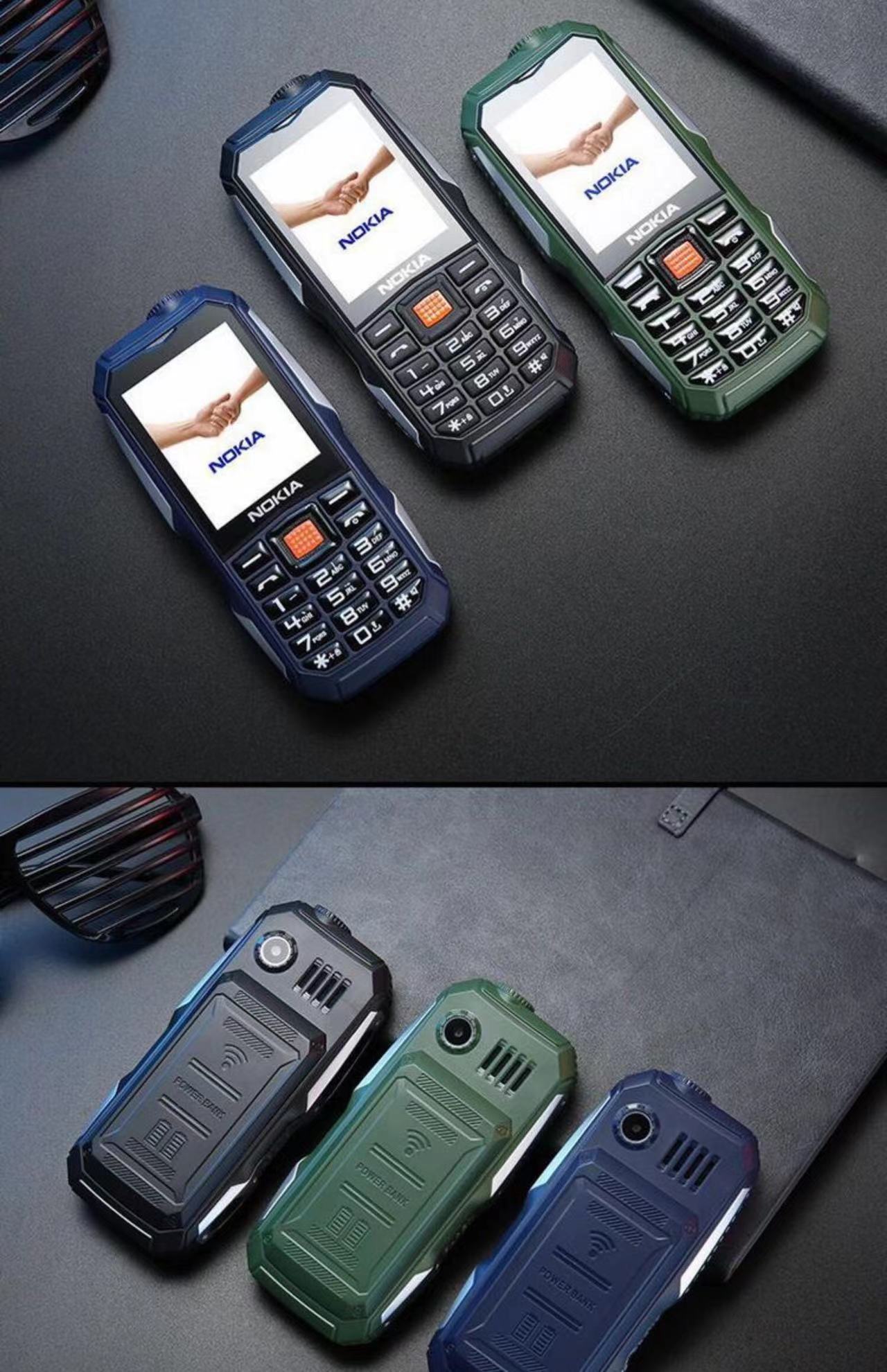 (nokia)老年人手机大声音超长待机三防老人机大字体大屏幕老年通4g5g