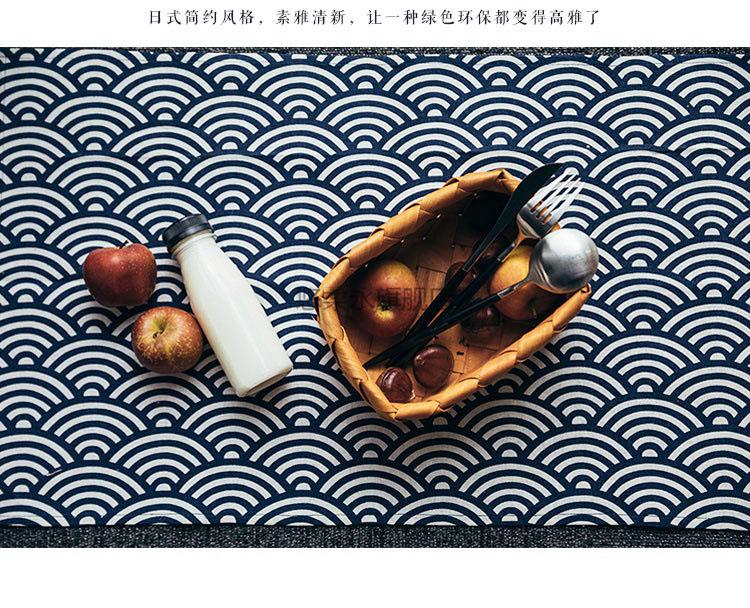 官方旗舰日式和风寿司餐布餐垫祥云青海波风礼物包裹布盖布拍照摄影