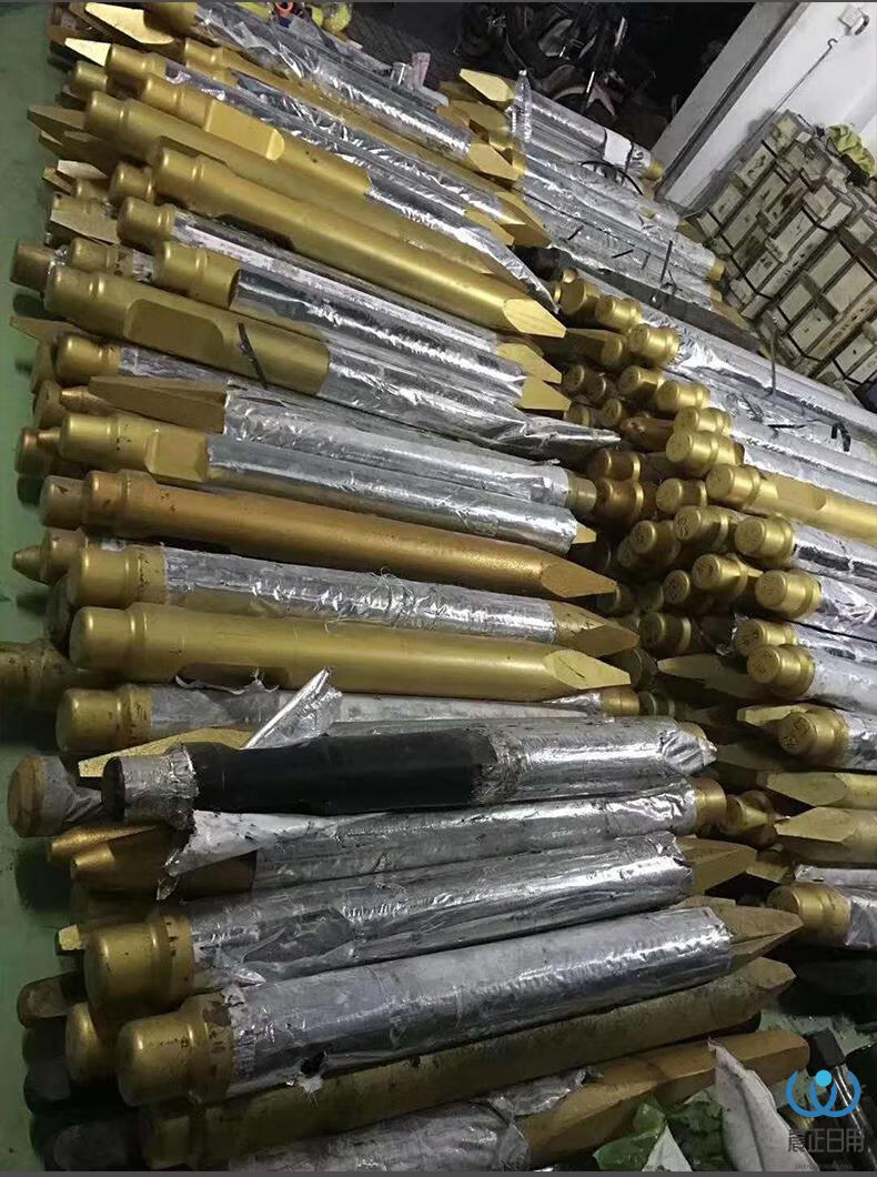 凿岩机钻杆挖机破碎锤钎杆高耐磨钎53/68/75/100大头钎杆加长钎杆开槽