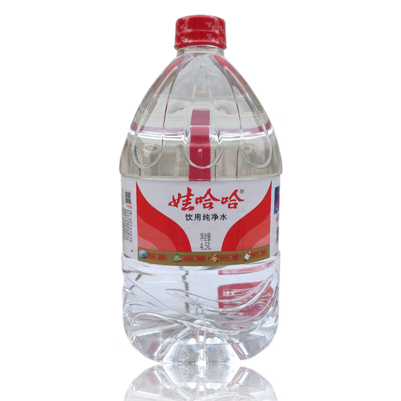 娃哈哈 (4箱)纯净水4.5l*4桶*4箱整箱饮用水大桶装家庭办公用 (4.