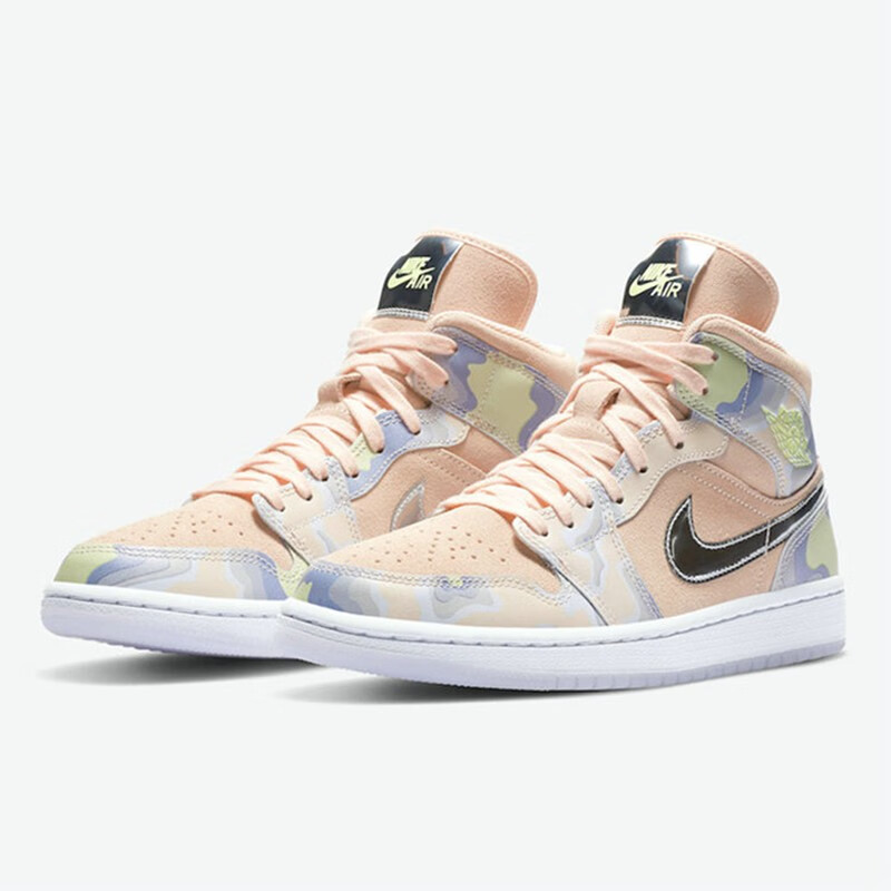 耐克(nike)女鞋运动鞋air jordan 1 aj1香槟金色篮球鞋 ck6587-100 ck