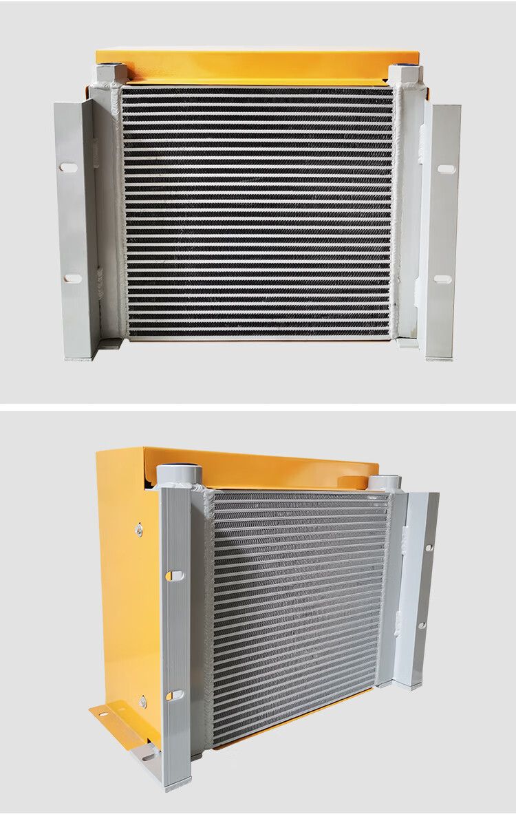 液压风冷却器ah1012风冷式随车吊挖掘机油箱改装工业液压油散热器 ah