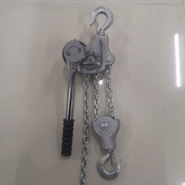 ngk铝合金链条手扳葫芦张力器 紧线器拉紧器手板葫芦电力施工工具 1.