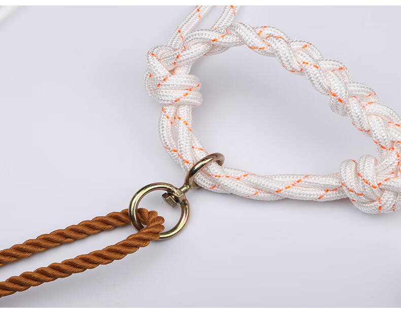 耐尔尼拴牛笼头龙头牵牛绳子栓牛笼套缰绳脖套牛脖子绳套 牛缰绳 保险