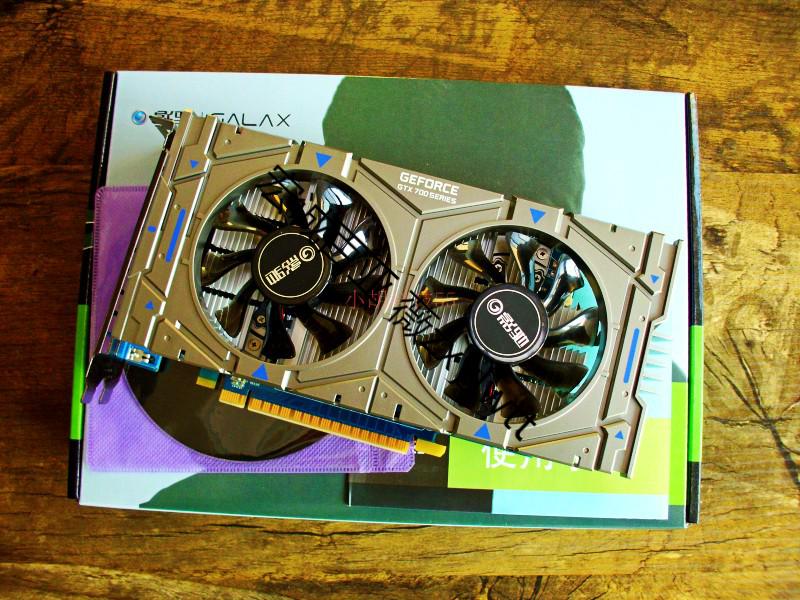 七彩虹影驰微星华硕gtx750ti2g1g台式游戏图形吃鸡独立显卡2gb