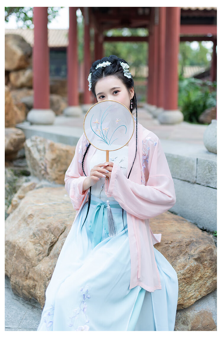 梅复古绣花小吊带夏款刺绣汉服上衣女棉麻吊带背心白色少量现货s