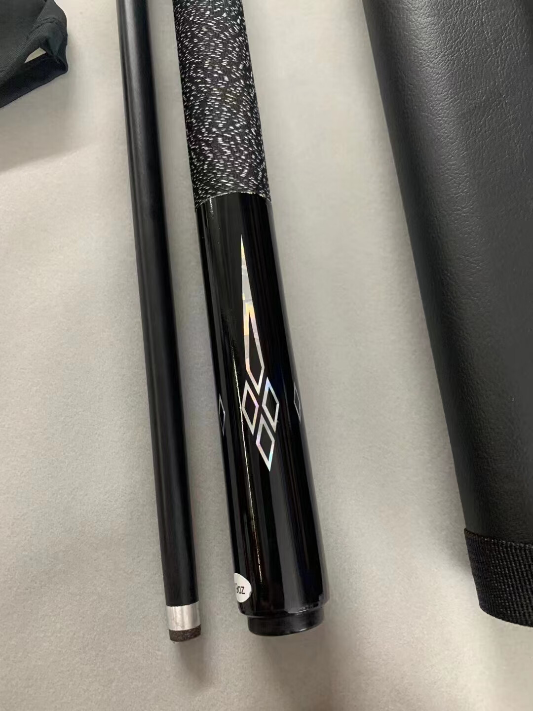 皮尔力台球杆美洲豹中式黑科技台球杆小头中头大头斯诺克黑八8九9球