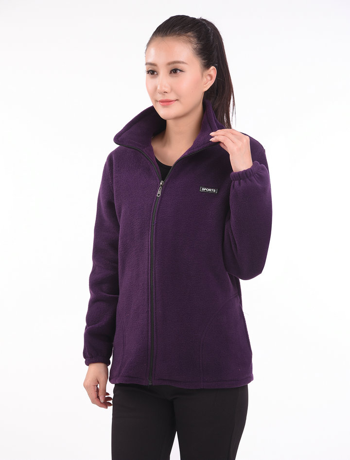 免费试穿女士抓绒外套摇粒绒卫衣中老年春秋款抓绒上衣绒衫深灰色3xl