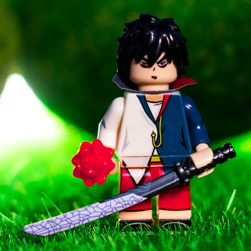 (·)刺客伍六七人仔积木梅花十三玄武国柒稀有剑魔刀千刃567岁 阿柒