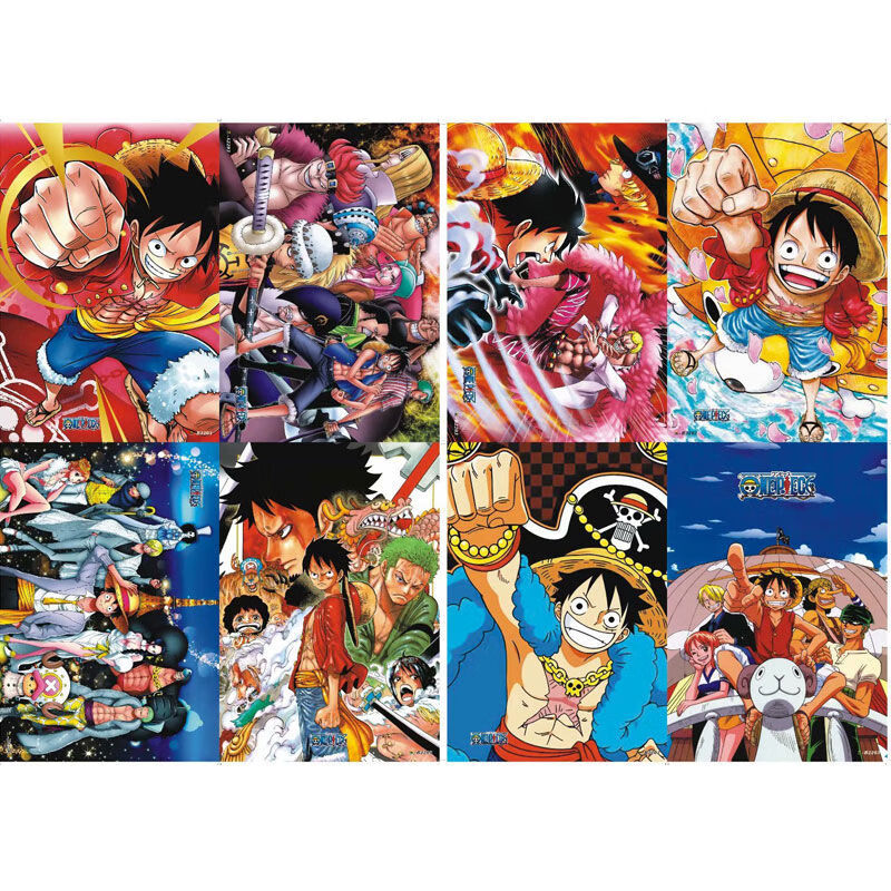 海贼王海报高清动漫海报周边漫画卡贴墙纸墙贴纸二次元海贼王海贼王