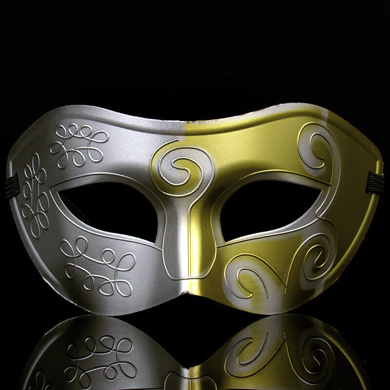 万圣节化妆舞会派对面具爵士王子面具年会男女款半脸面具复古面具新款