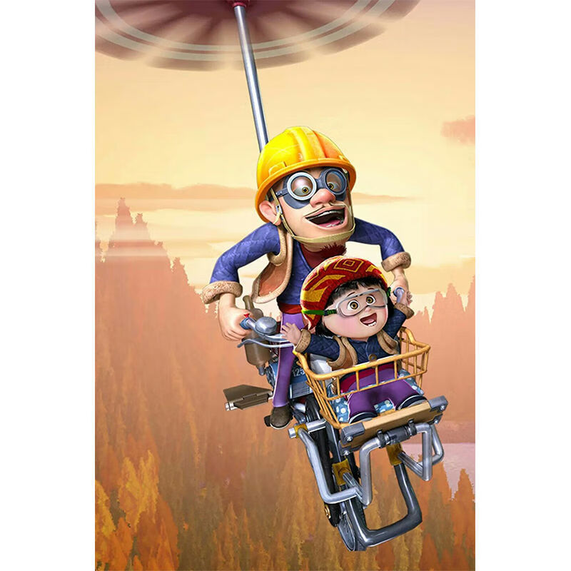 熊大熊二拼图 熊出没熊大熊二儿童木质积木拼图1000片500片 卡通动漫