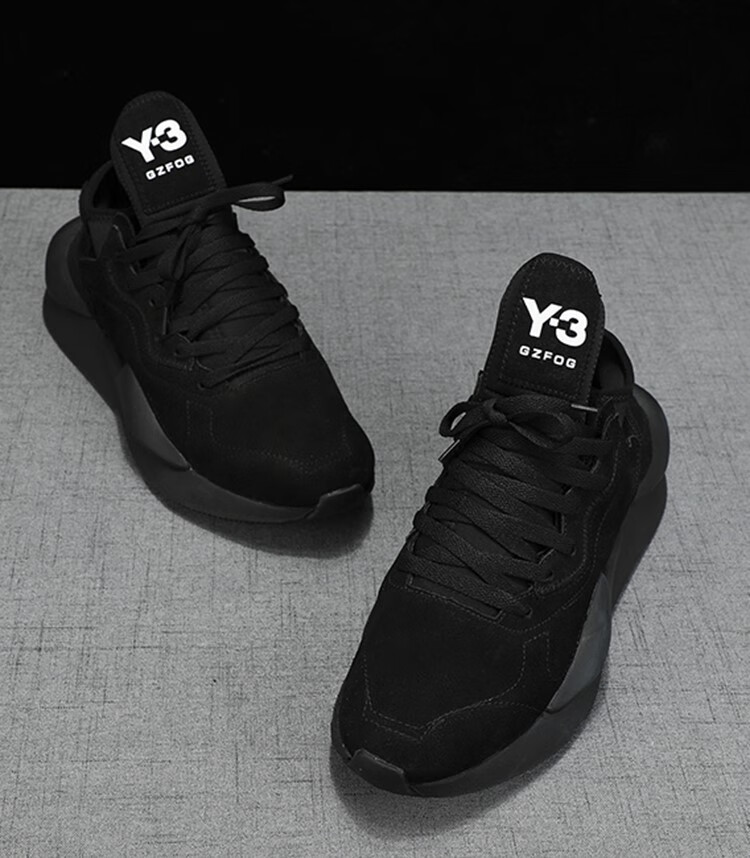 春夏季y3新款鞋子男潮鞋休闲透气运动鞋百搭老爹鞋情侣款潮鞋 绿色冲