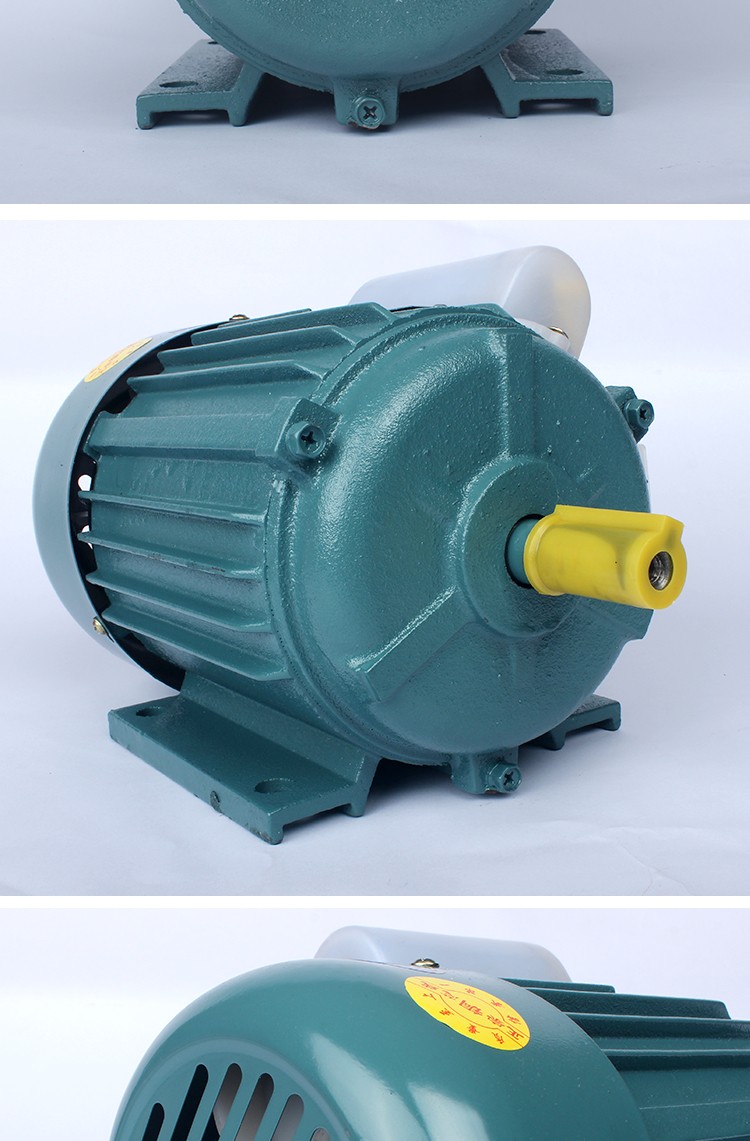 单相电机220v微型铜线台钻037055kw4p三相异步电动机380v马达2800转