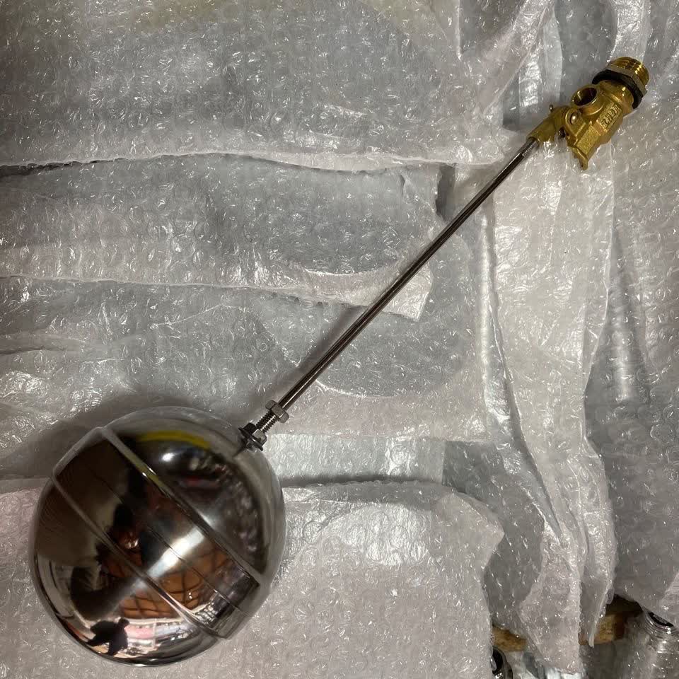 两用不锈钢浮球阀铜阀体水塔水箱可调消防水池控制球阀4分6分1寸 20