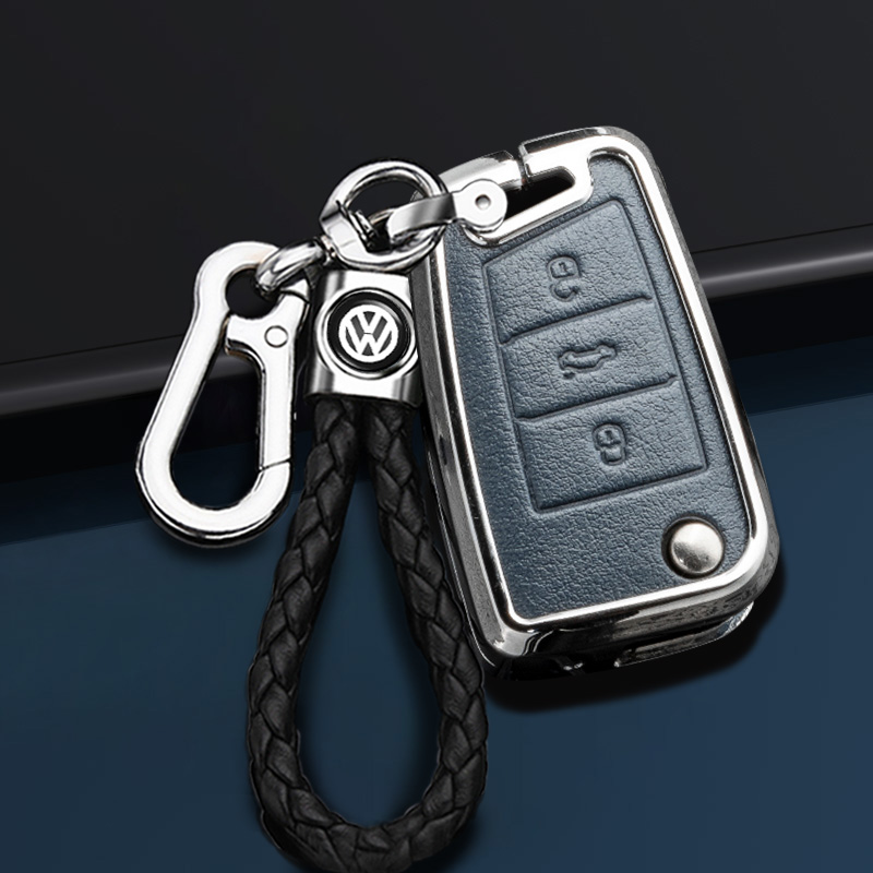 适用2022款大众凌渡l钥匙套21款上汽新款零度专用汽车包扣壳男女金属