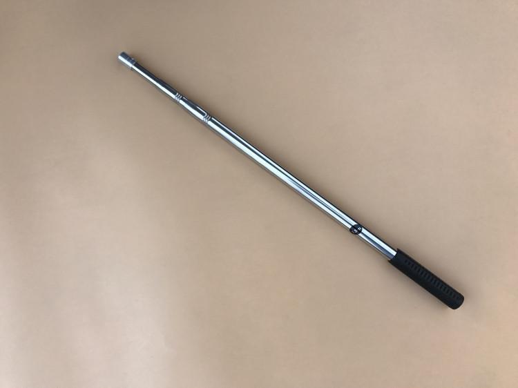 不锈钢伸缩杆3米5米7米抄网杆铆钉加固定位竿子搭钩耙通用25米4节