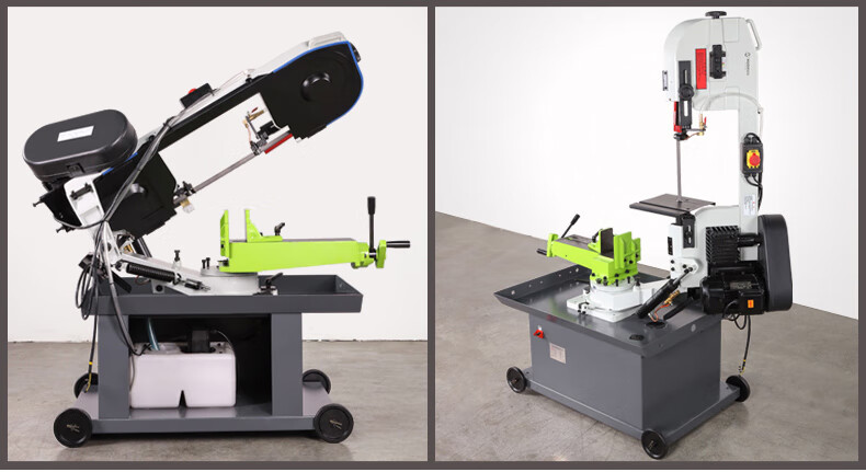 带锯机小型卧式切割机钢材切管机切角机小带锯自动锯床金属切割锯hx