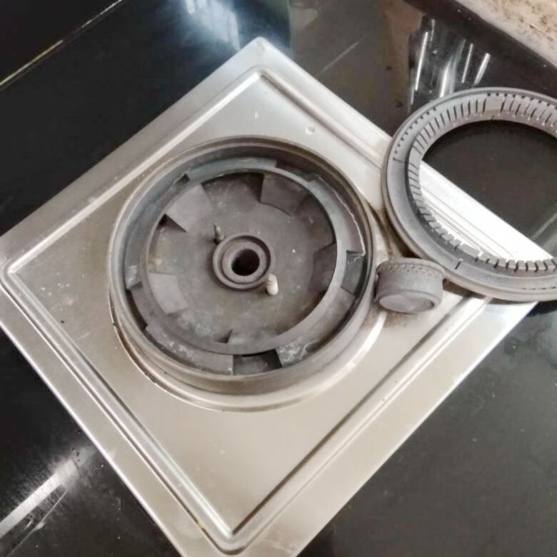 奥田金帝集成灶燃煤气灶分火器火盖炉头底座铜盖灶具点火针维修配件