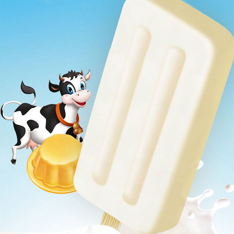 120支经典优牧小布丁奶油味冰激凌整箱40g支小布丁120支