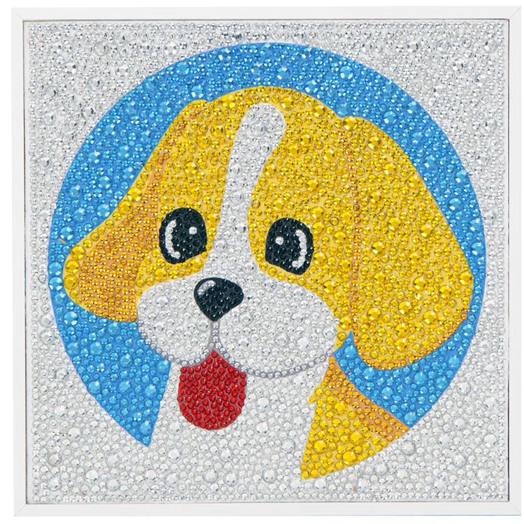 新款5d钻石画创意儿童diy满钻水晶装饰画材料包幼儿手工制作玩具