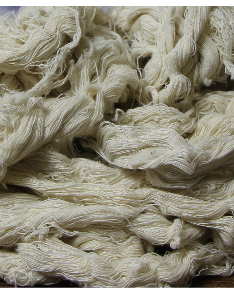 棉纱白回丝棉纱废棉纱碎棉纱工业用纱头擦油擦机器擦机布棉丝灰棉纱5
